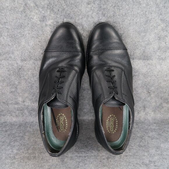 Dexter Shoes Mens 11.5 Oxford Dress Cap Toe Leather Comfort Formal Black Career main image 12
